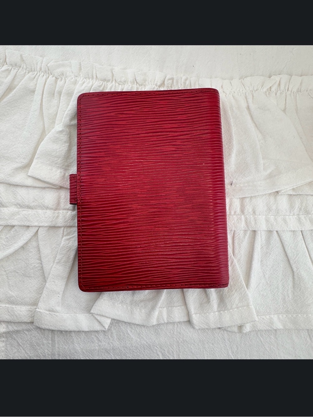 AUTHENTIC Louis Vuitton Agenda. Red. - Picture 5 of 16